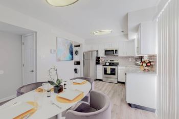 Newly renovated kitchens